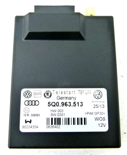 Audi seat telestart - vw,